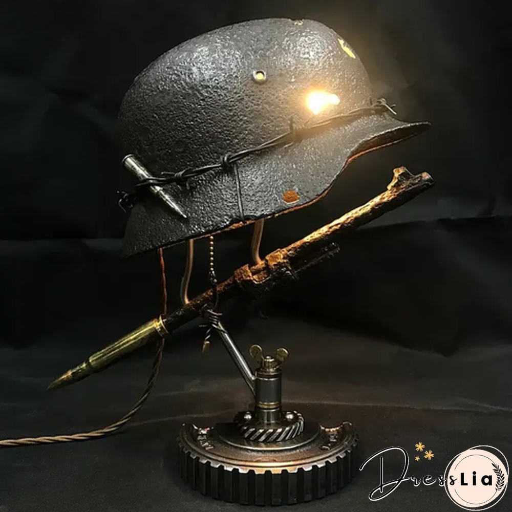 War Relic Lamp Remembering That History