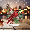 Diamond Painting Acrylic Cardinal  Desktop Decorations Ornaments for Adults Beginner