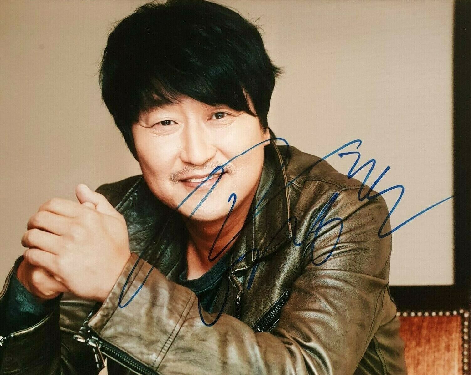 SONG KANG-HO In-Person Signed Autographed Photo Poster painting RACC COA ??? Host Parasite