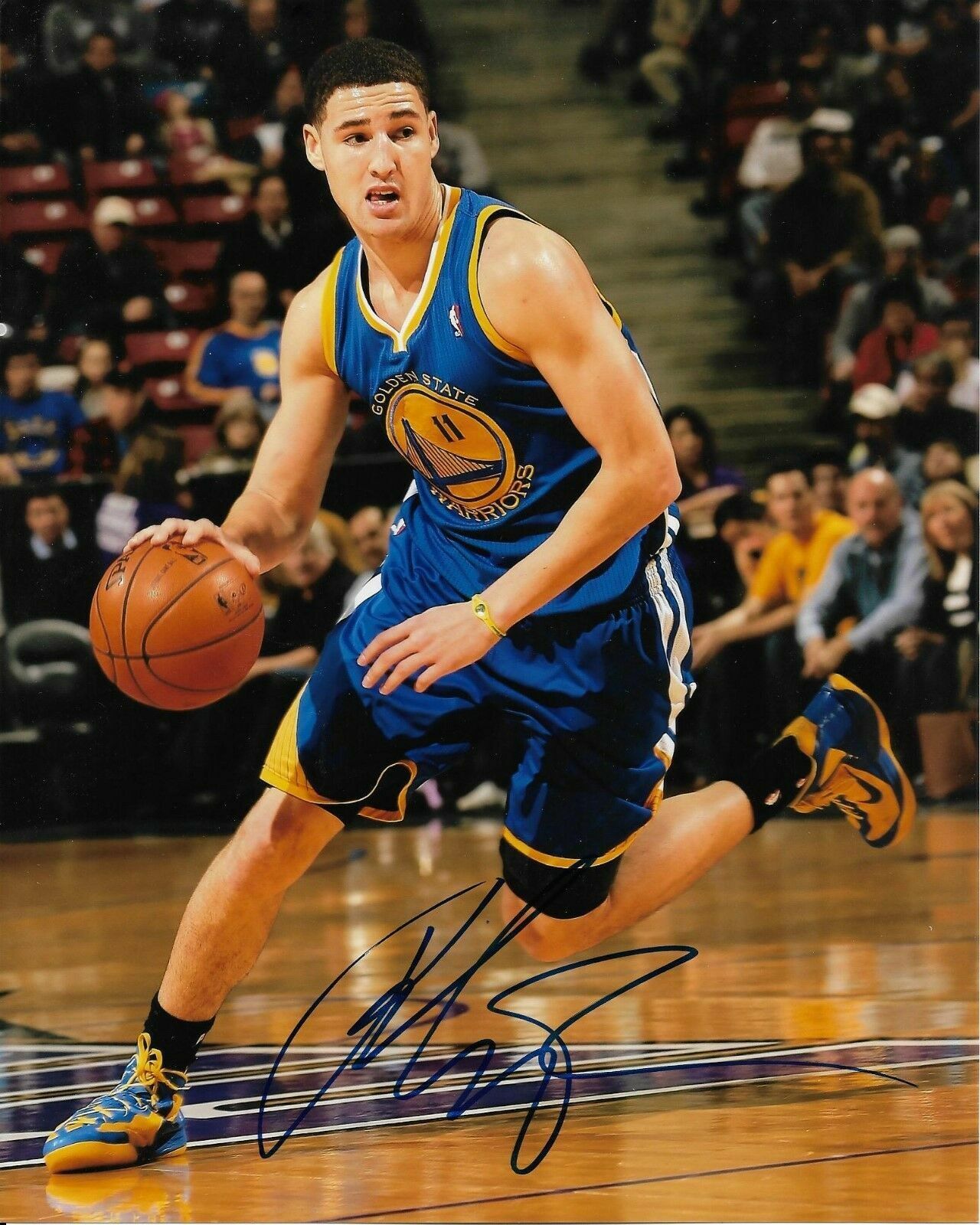 Klay Thompson Autographed Signed 8x10 Photo Poster painting ( Warriors ) REPRINT