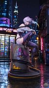 Lucyna Kushinada - Cyberpunk: Edgerunners Resin Statue - Girl's House GK Studio