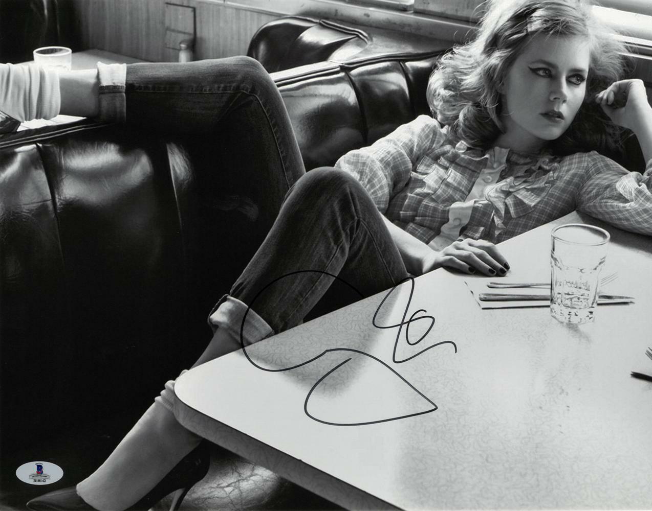 Amy Adams Signed Authentic Autographed 11x14 B/W Photo Poster painting BECKETT #B10142