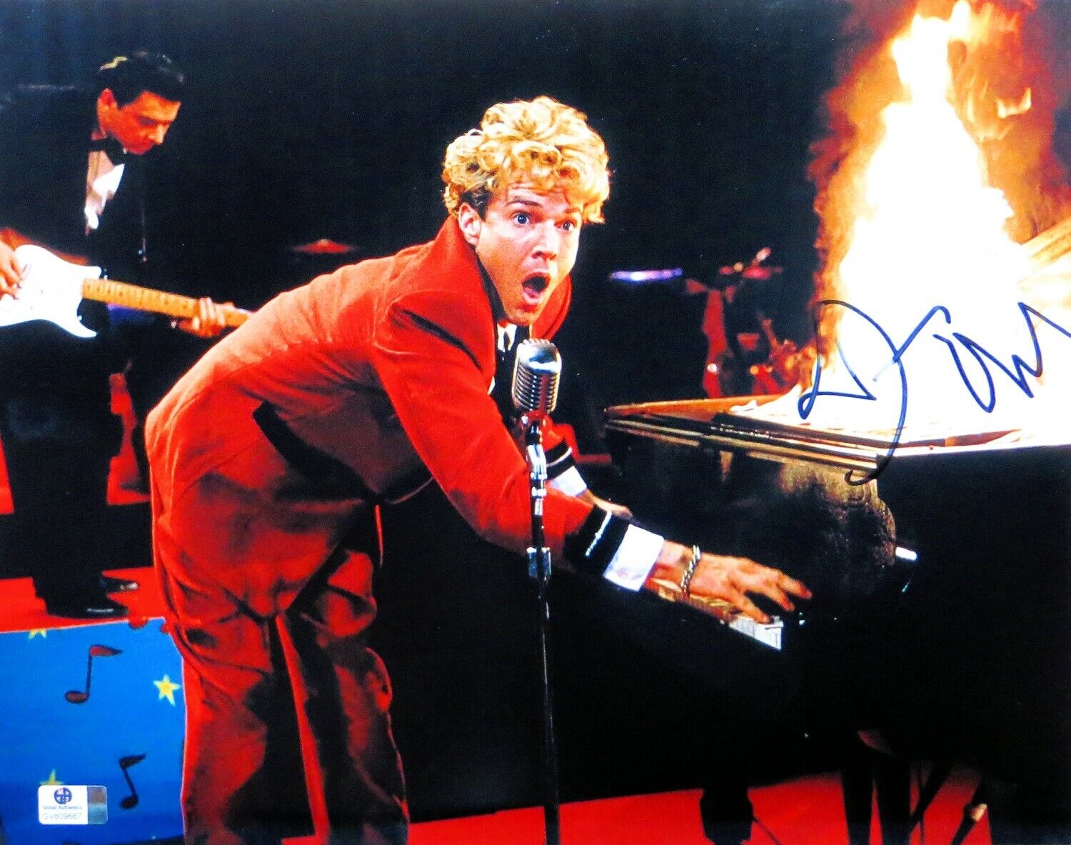 Dennis Quiad Signed Autographed 11X14 Photo Poster painting Great Balls of Fire GV809667