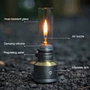 Atmosphere Candle Light Set With Inflatable Aluminum Tank And Wooden Lamp Box Windproof Candlelight Outdoor Lighting Camping Gas Lamp Tent Light