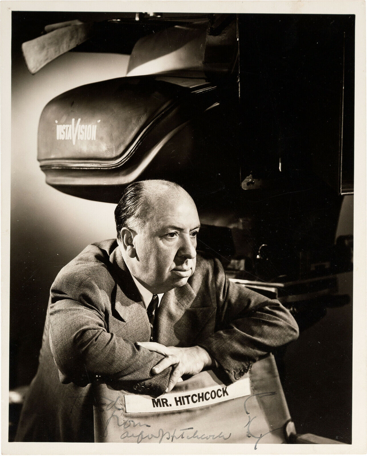 ALFRED HITCHCOCK Signed Photo Poster paintinggraph - Film Director / Maker & Actor - preprint