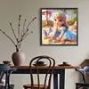 Disney Princess Cinderella-Full Round Diamond Painting 40*40CM