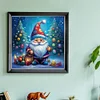 (US Only)Xmas Goblin Stamped Cross Stitch Kit for Beginner DIY 11CT Embroidery Kit50x50cm