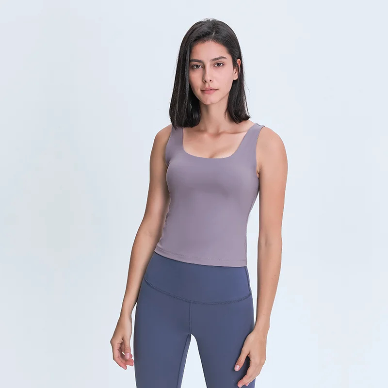 workout crop tank tops