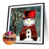 Snowman - Full Round Diamond Painting