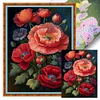 Poppy Flower - 11CT Stamped Cross Stitch 40*55cm/15.75*21.65in