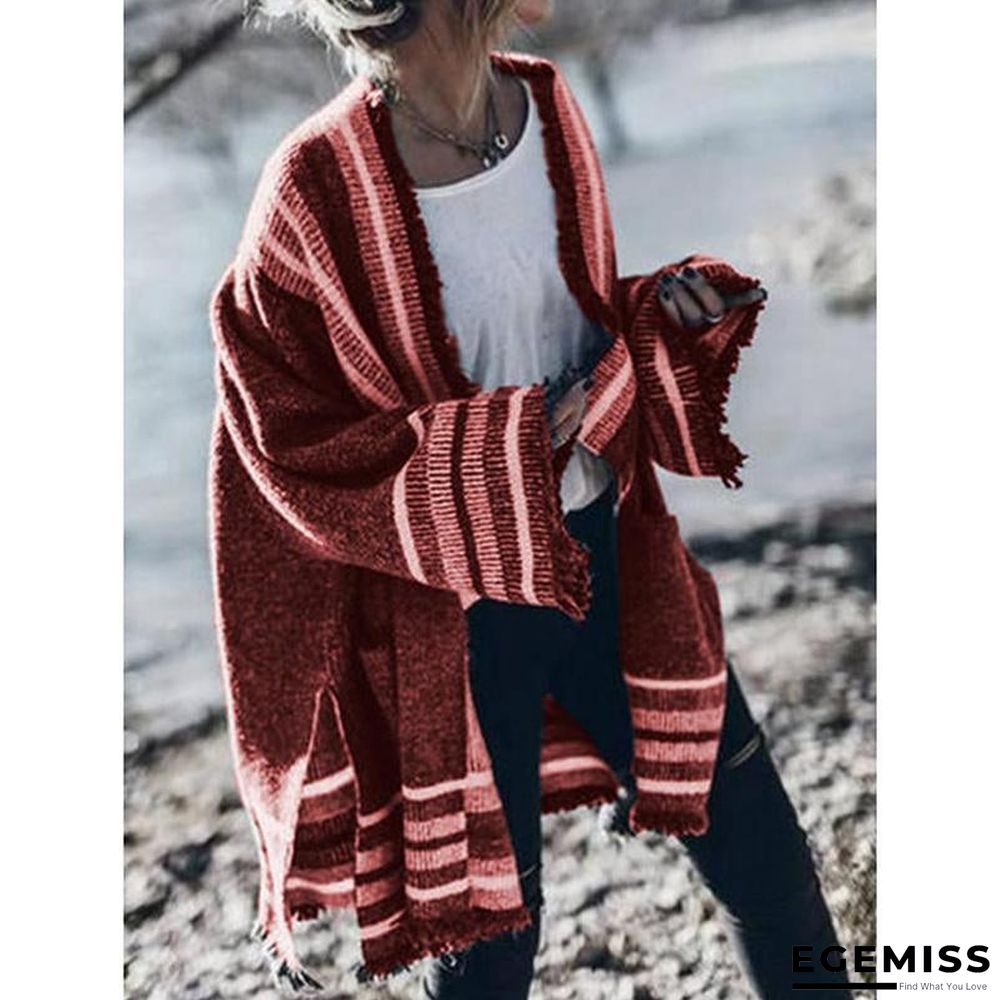 Long Sleeve Knitted Cardigan | EGEMISS