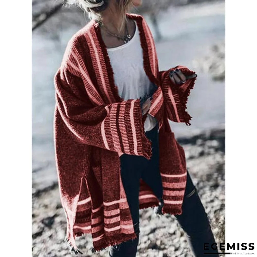 Long Sleeve Knitted Cardigan | EGEMISS