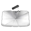 Car Windshield Sun Shade Foldable Umbrella UV Protection 55x31in