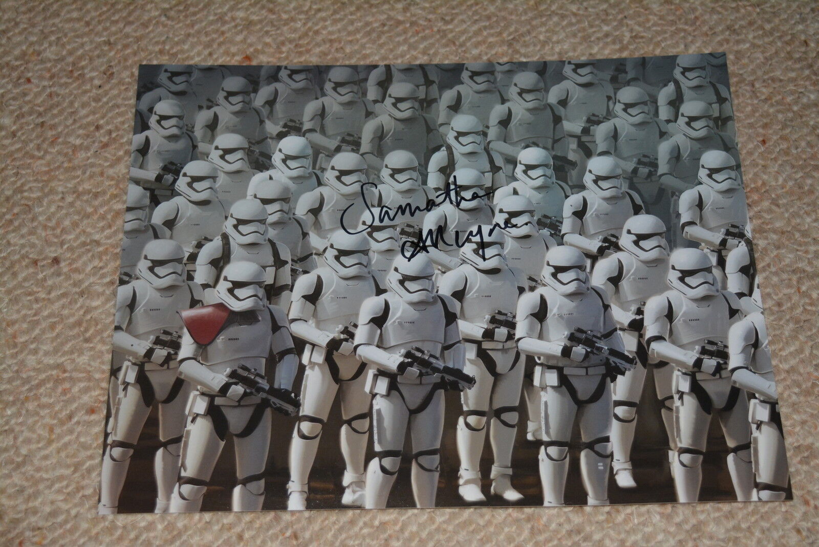 SAMANTHA ALLEYNE signed autograph In Person 8x10 (20x25cm) STAR WARS FIRST ORDER