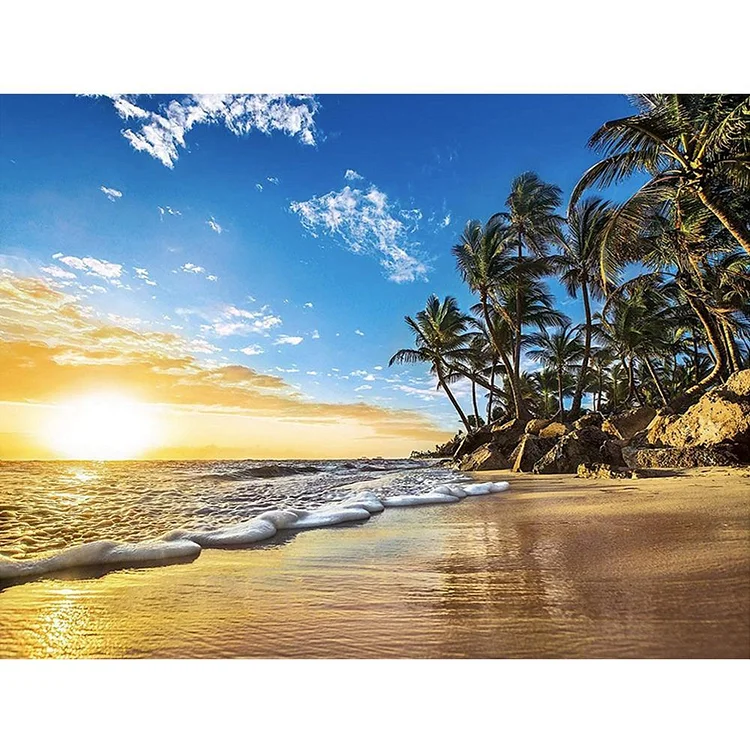 Beach Sunrise - Painting By Numbers - 40x50cm