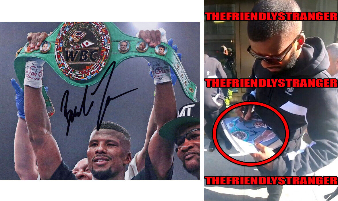 BADOU JACK signed Autographed 8X10 Photo Poster painting F - EXACT PROOF - BOXING Champ COA