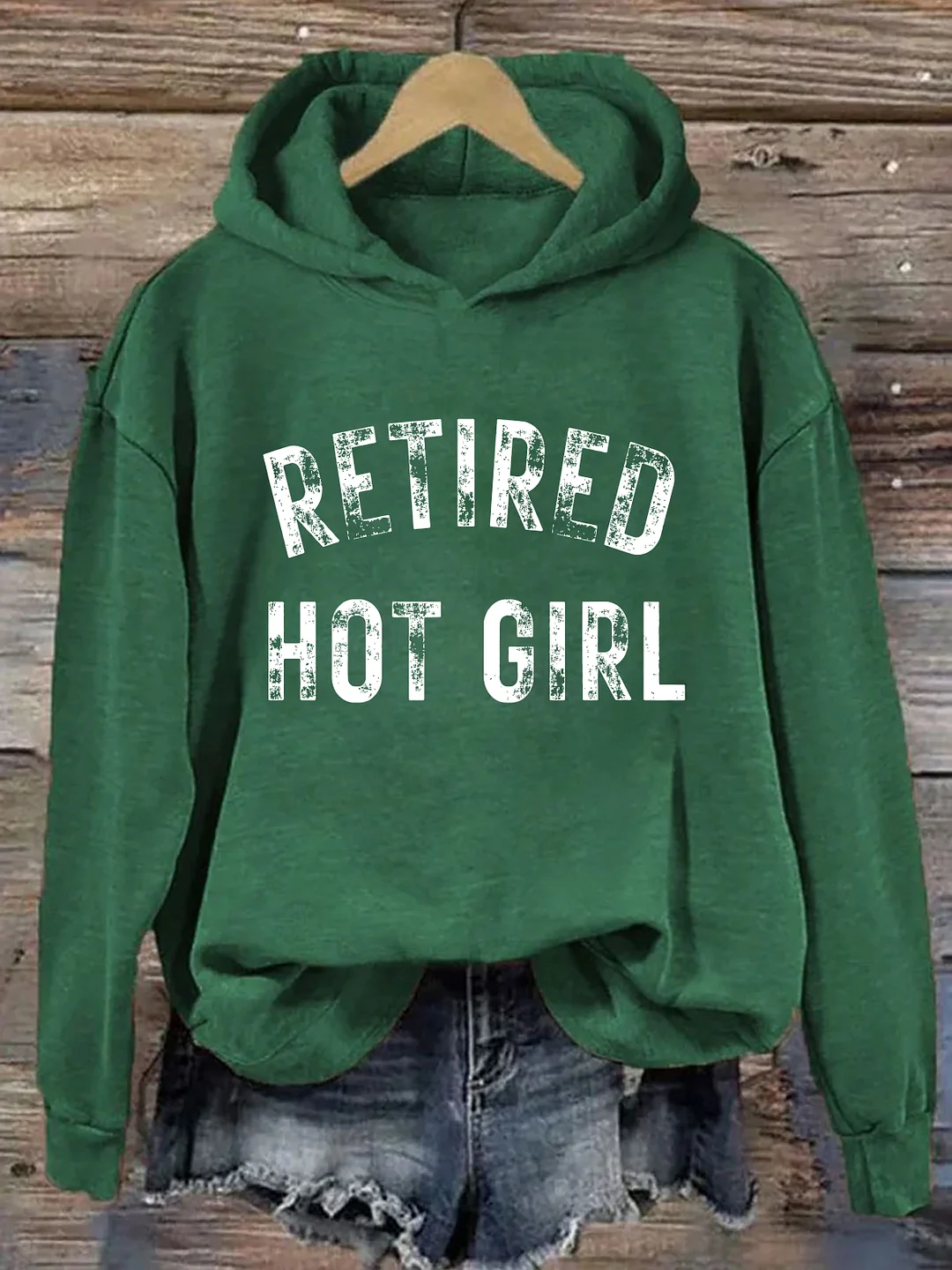 Retired Hot Girl Hoodie