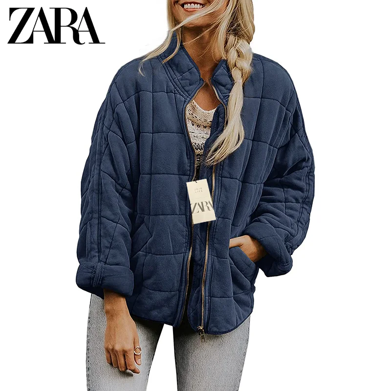 ZARA Nova blusa de manga comprida folgada