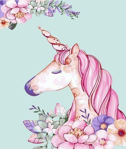 Animal Unicorn Paint By Numbers Kits UK For Beginners GX1424