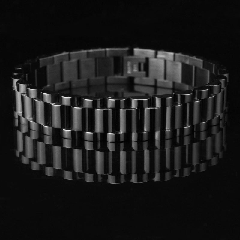 Streetwear Geometric Titanium Steel Unisex Bracelets