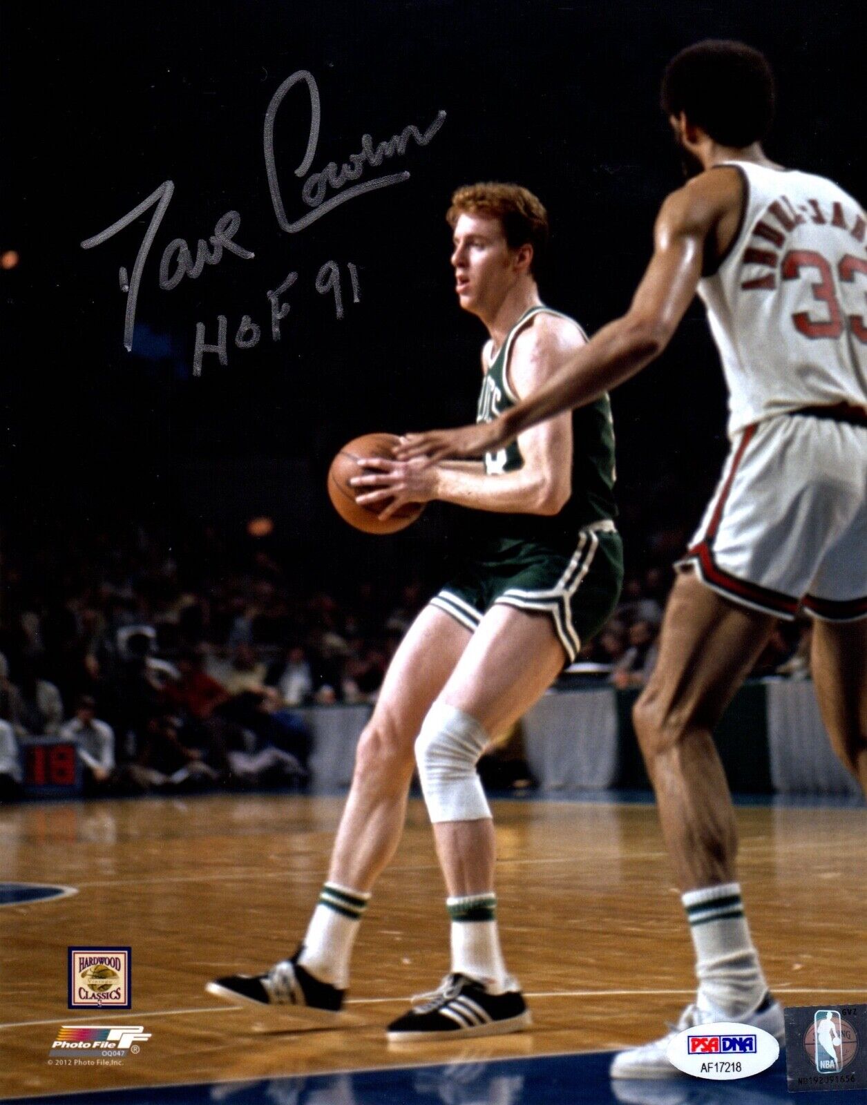 Dave Cowens autographed signed inscribed 8x10 NBA Boston Celtics PSA HOF