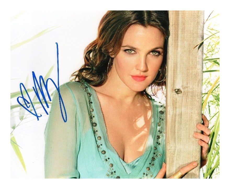 DREW BARRYMORE AUTOGRAPHED SIGNED A4 PP POSTER Photo Poster painting PRINT 8