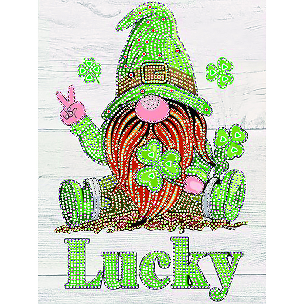 

Gnome - Special Shaped Diamond Painting - 30*40CM, 501 Original