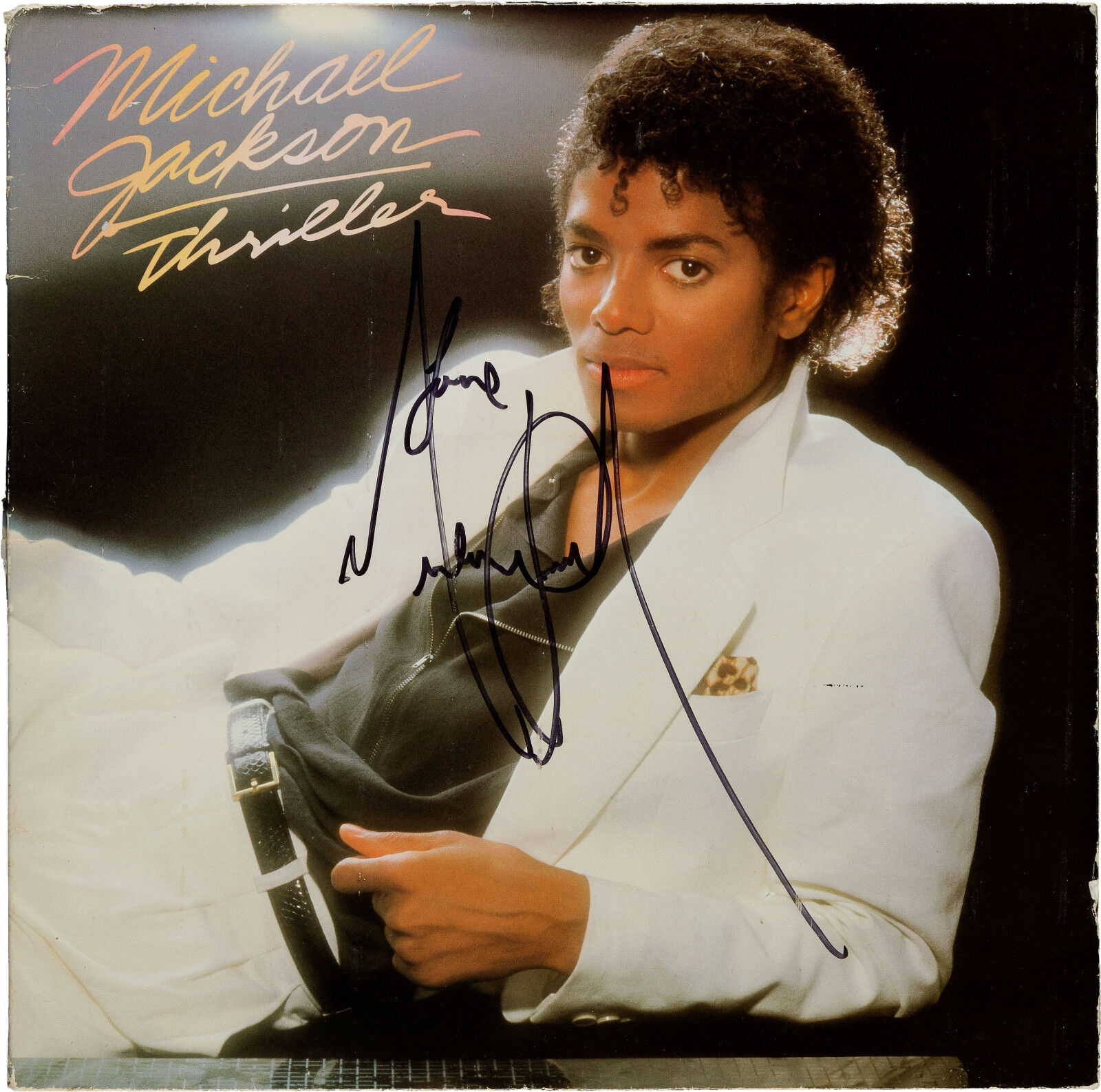 MICHAEL JACKSON Signed Photo Poster paintinggraph / 'Thriller' - Pop Singer - reprint