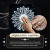 uk.everydayedeals DIY Pearl Painting With Frame - Handmade Self-Adhesive Pearls - Bright Sunflower(25*25cm)