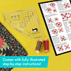 Pineapple Trim Tool Mini Quilt Ruler