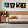 4pcs Diamond Painting -DIY Round Drill Elf Girl