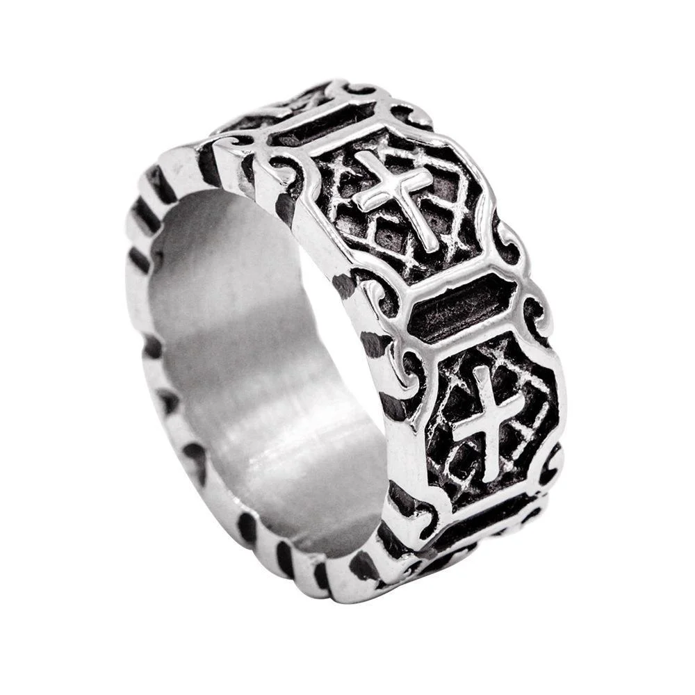 Punk Rock Skull Ring-inspireuse