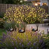 Solar Powered Firework Garden Lights Waterproof Decorative Starburst Fairy Light Easy To Install for Outside Patio Backyard Yard Walkway Decor