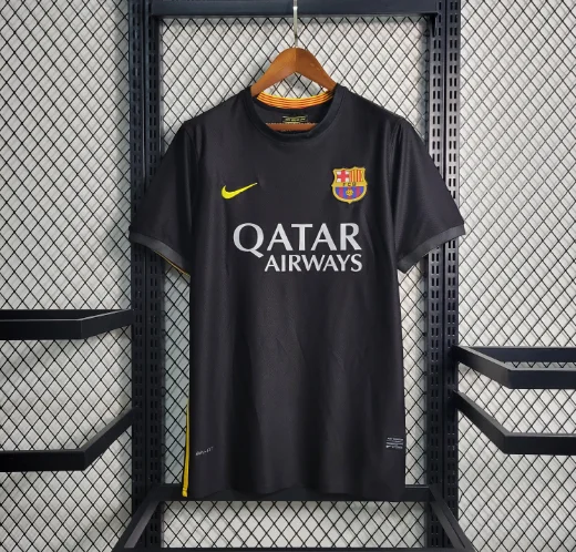 Retro 13-14 Barcelona Third away Football shirt  1:1 Thai Qualtiy