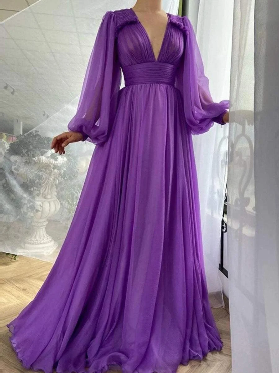 Long Sleeve Party Dress