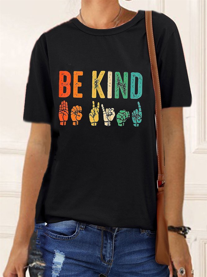 Letter Printed Streetstyle Casual Short Sleeve Shirt