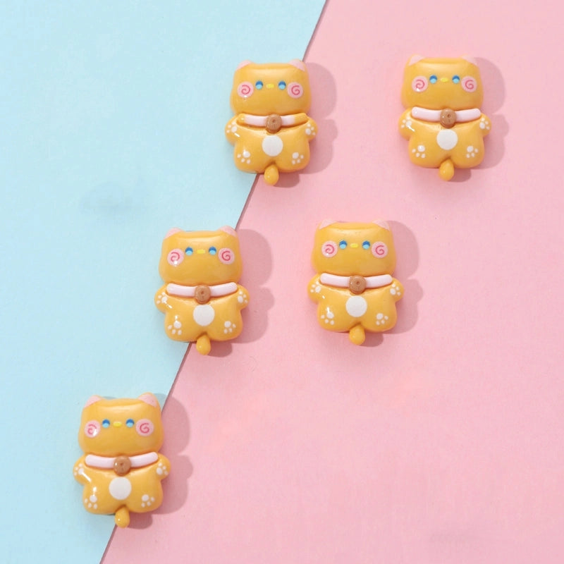 5 Pieces 25mm (Sold By Unit) Hole Under 1mm Titanium Alloy Cat DIY Accessories