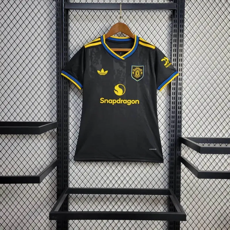 2025-2026 Women Manchester United Third Away Football Shirt 1:1 Thai Quality- Maxi Kit