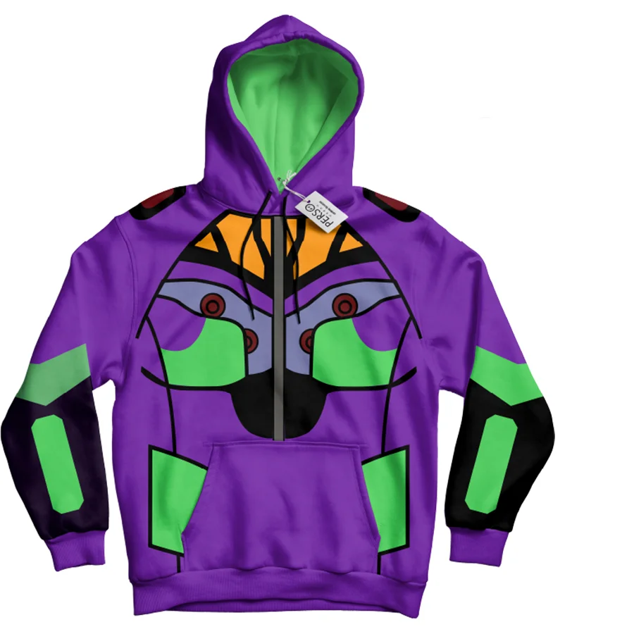 EVA Ayanami Rei Printed Men's Hoodie