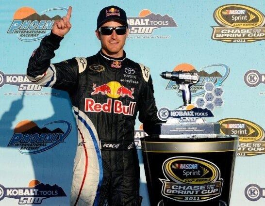 KASEY KAHNE Red Bull Champion NASCAR Glossy 8 x 10 Photo Poster painting Poster #4