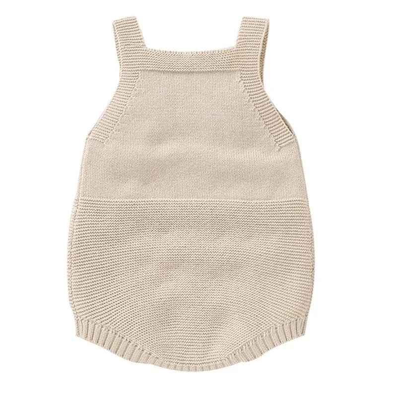 Autumn Winter Infant Baby Romper Newborn Baby Boy Girl Cute Lion Head Braces Clothes Rompers Baby Boys Girls Knitted Rompers