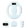 Electric Body Fascia Ring Vibration Body Shaping Massager Rechargeable 4-Sided Massager Head Fascia Ring Multifunctional Handheld Muscle Fascias Gun Deep Tissue Massage Device