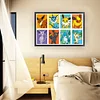 (Stamped/Counted) Pokémon-11CT Cross Stitch 60*40cm/23.62*15.75in(Big Size)