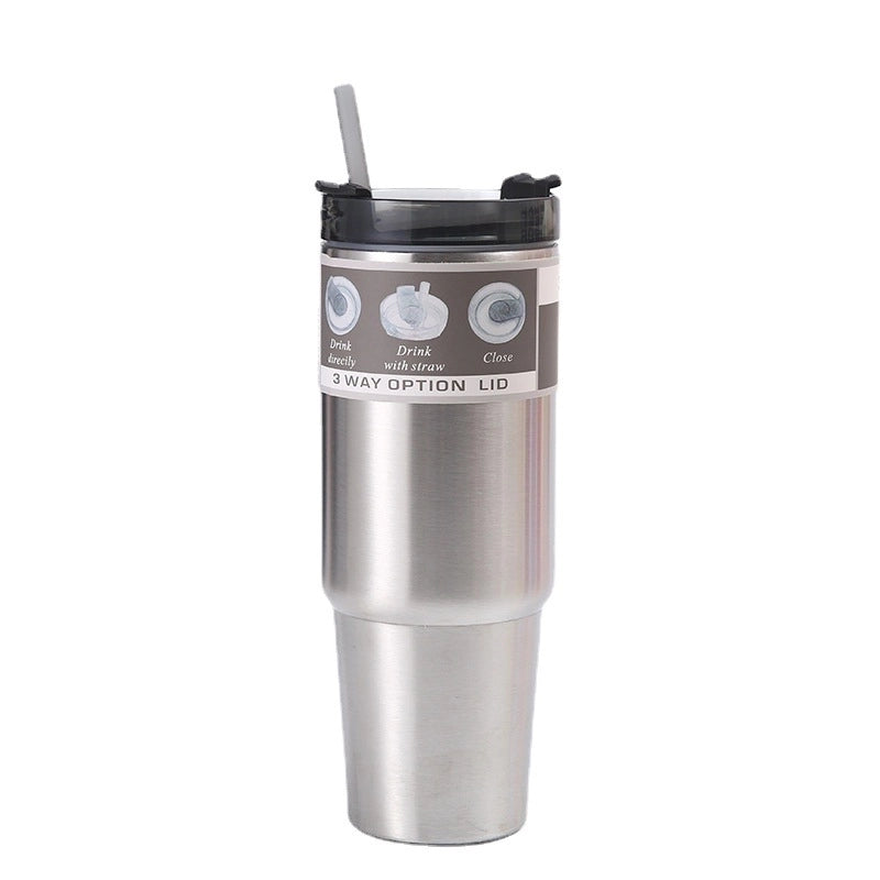 Casual Vacation Multicolor Stainless Steel Water Bottles 1 Piece