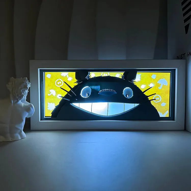 3D LED Box Light - Totoro