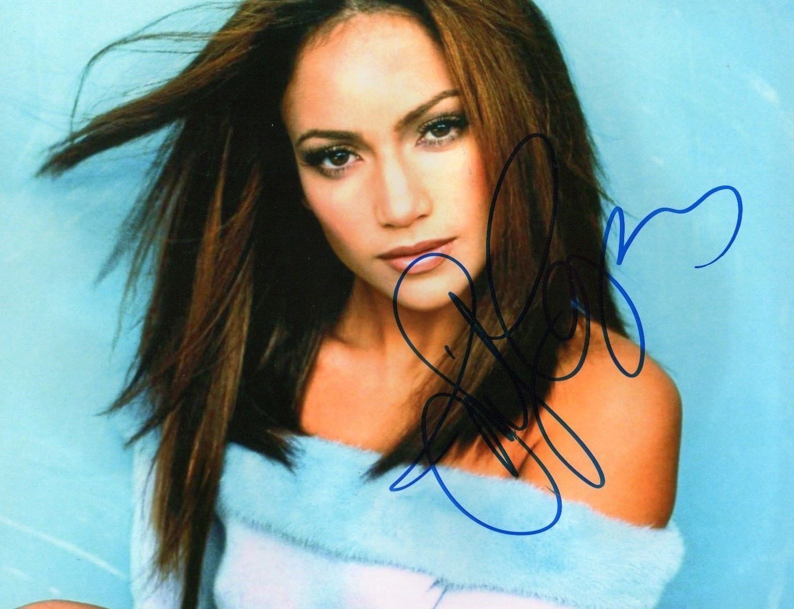 JENNIFER LOPEZ AUTOGRAPHED SIGNED A4 PP POSTER Photo Poster painting PRINT 40