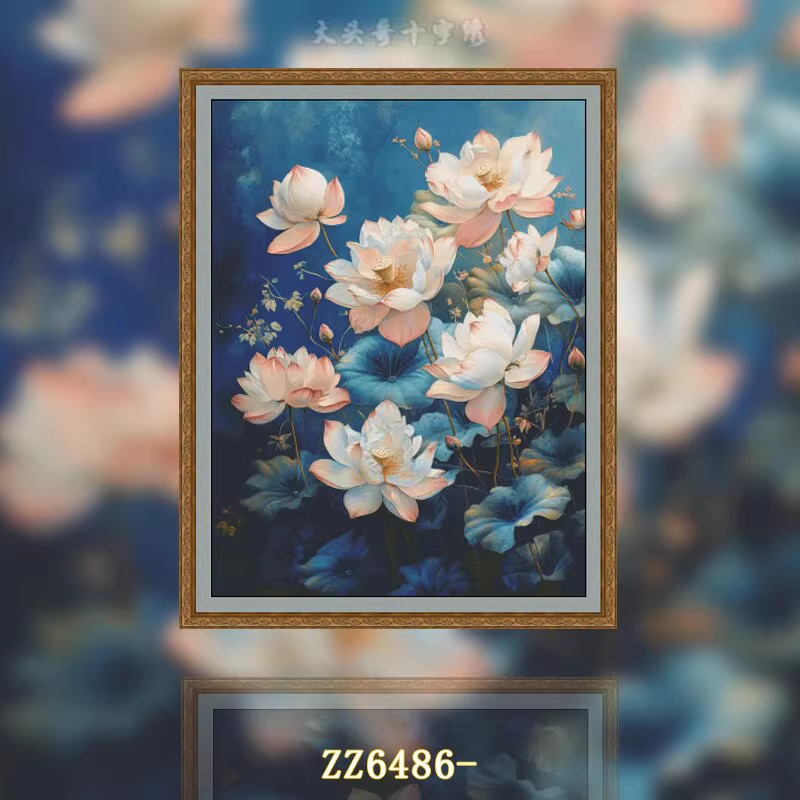 【ZZ6486- Lantian Yuhe】 Painting Fairy Cross Stitch