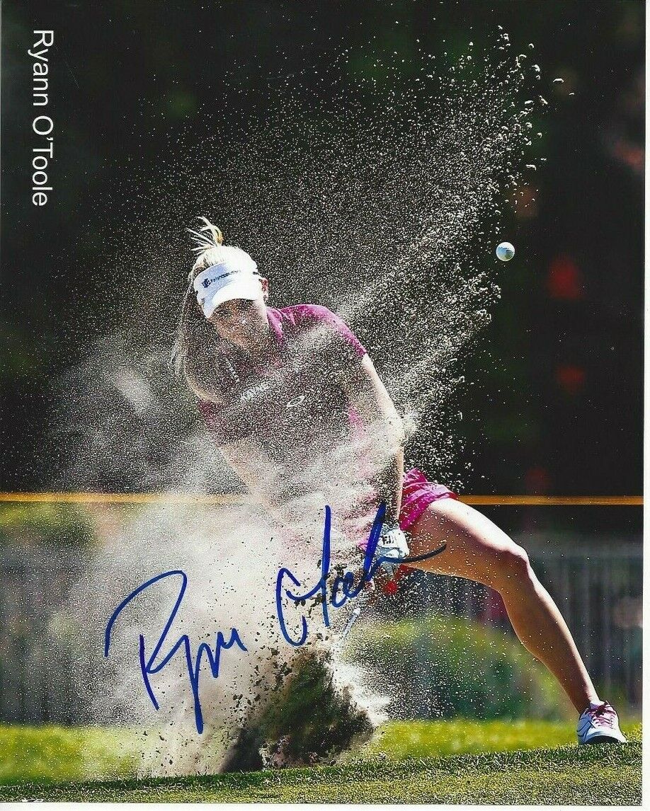 Ryann O'Toole Autographed 8x10 LPGAC723