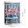 >SALE<5D DIY Partial Special Shaped Drill Diamond Painting Kit Vase Bouquet Home Decor