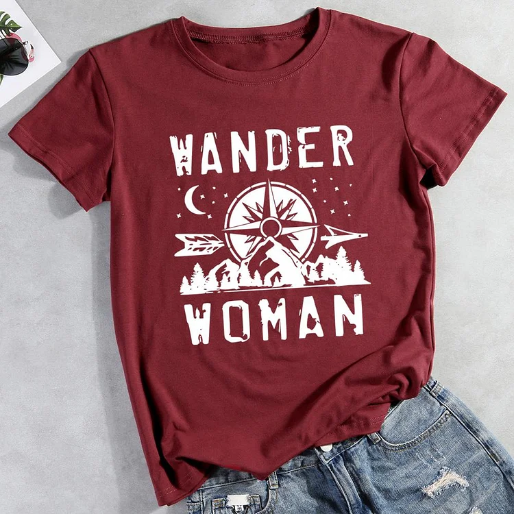 wander woman Hiking Tees -012387